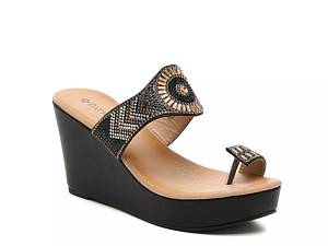 Patrizia by Spring Step Heena Wedge Sandal Free Shipping DSW