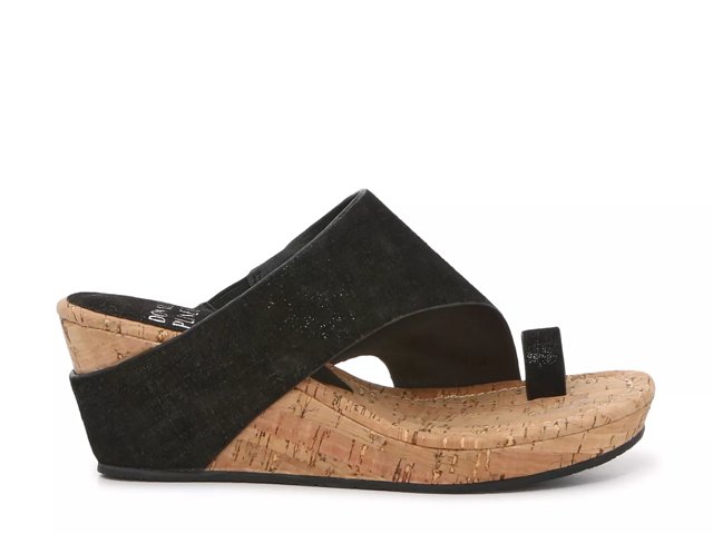 Donald pliner cork wedge cheap