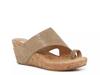 Gyer Wedge Sandal Bronze view
