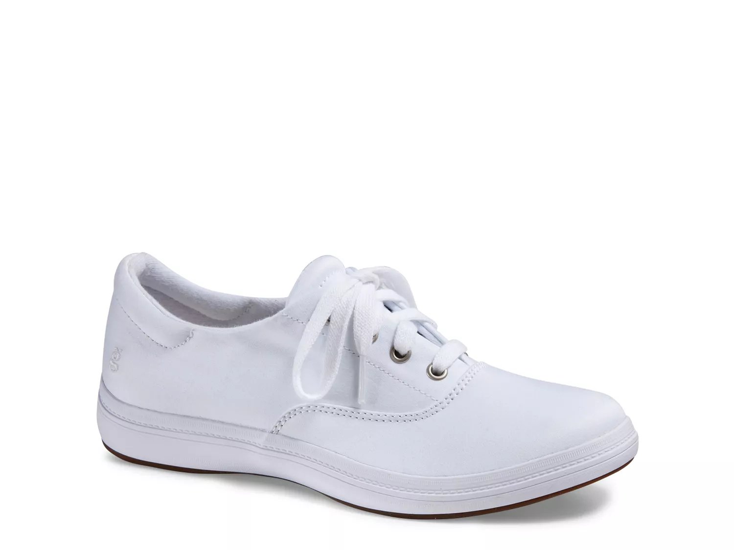 grasshopper white leather sneakers