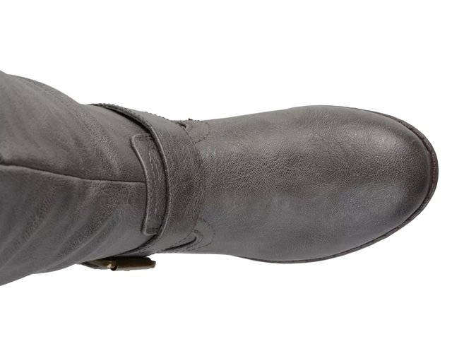 Gray riding boots hotsell