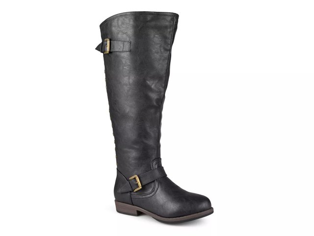 Journee Collection Spokane Wide Calf Riding Boot Free Shipping DSW