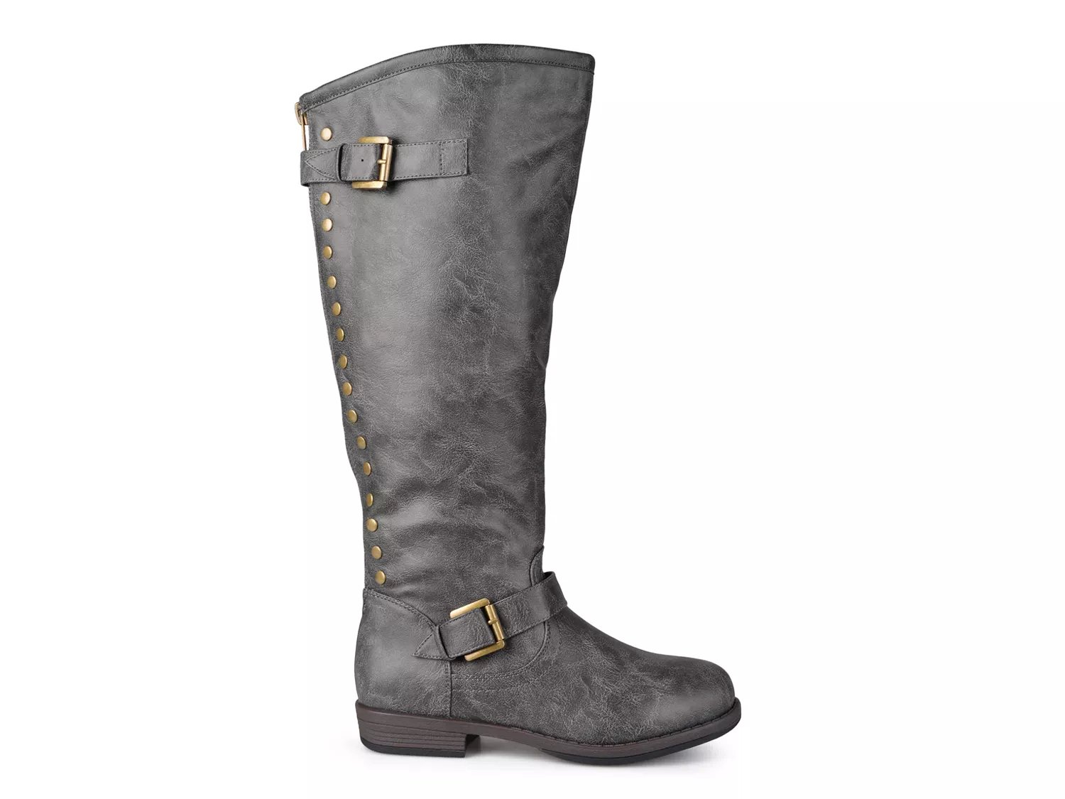 journee collection women's wide calf mount boot