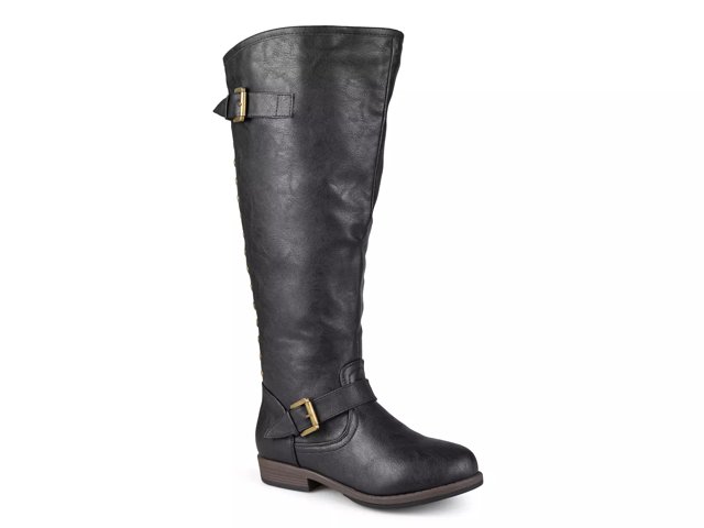Journee Collection Spokane Extra Wide Calf Riding Boot Free Shipping DSW