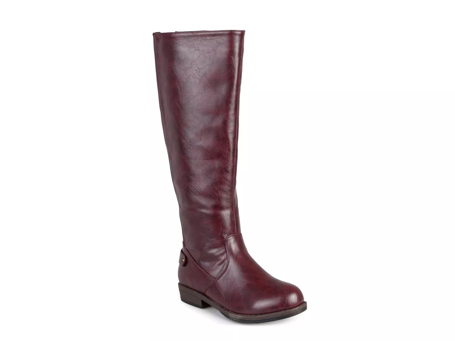 dsw burgundy boots