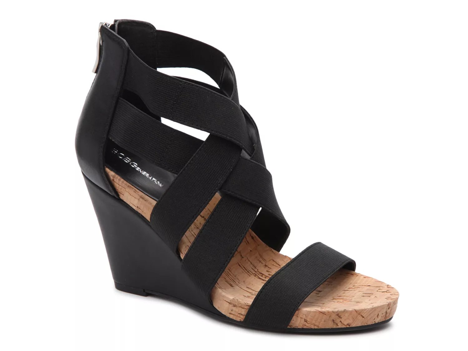 BCBGeneration Bevlea Wedge Sandal - Free Shipping | DSW