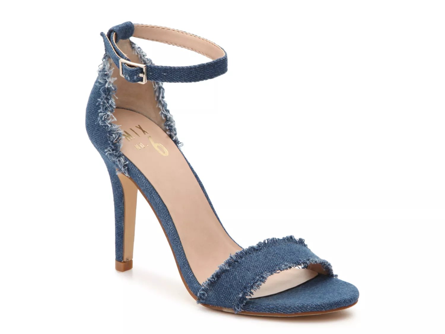 denim heels dsw