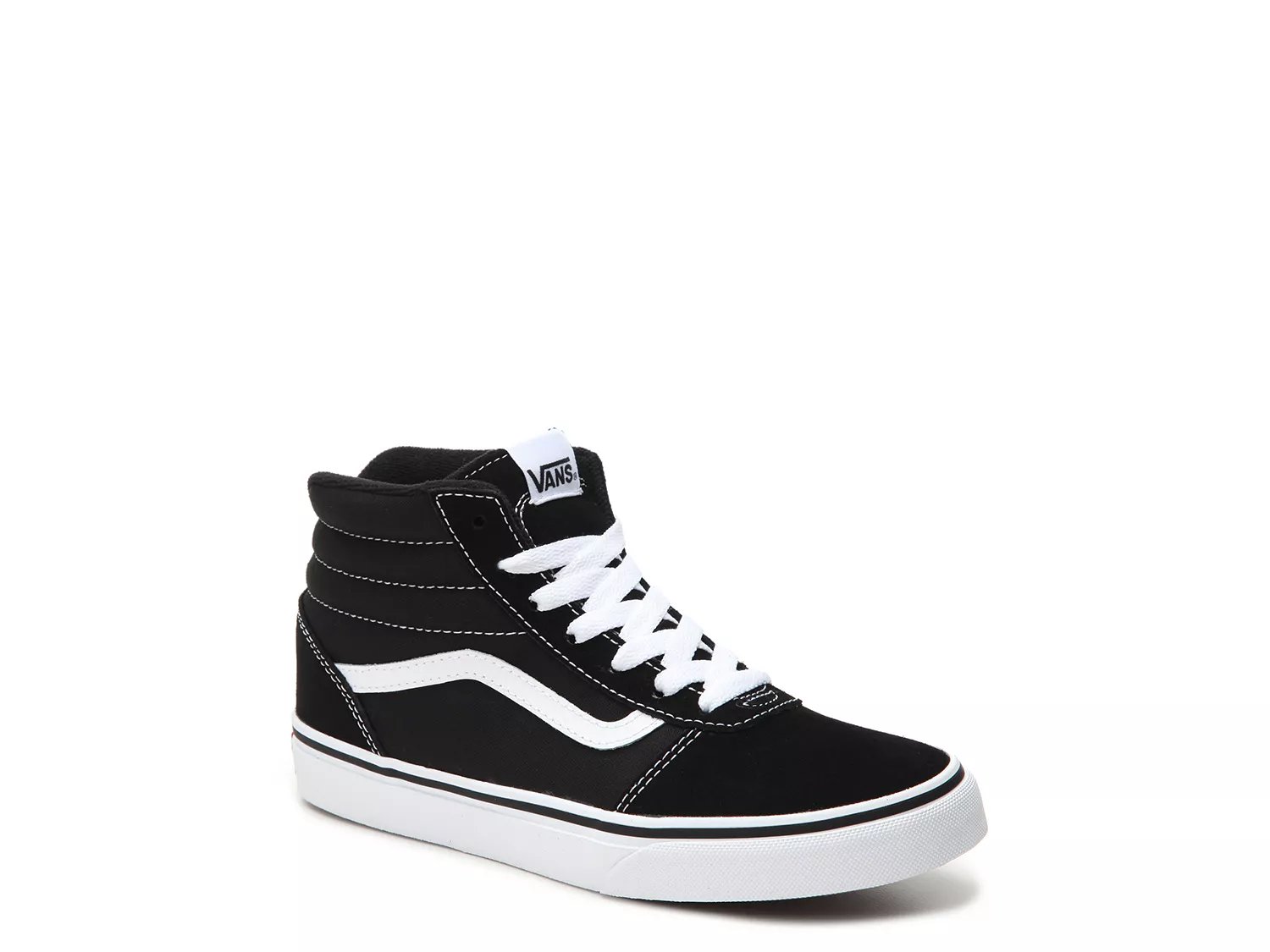 all black high top vans kids