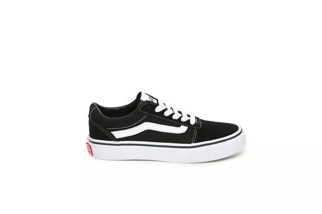 Vans Old Skool Kids (Primary Check) Black/White 12