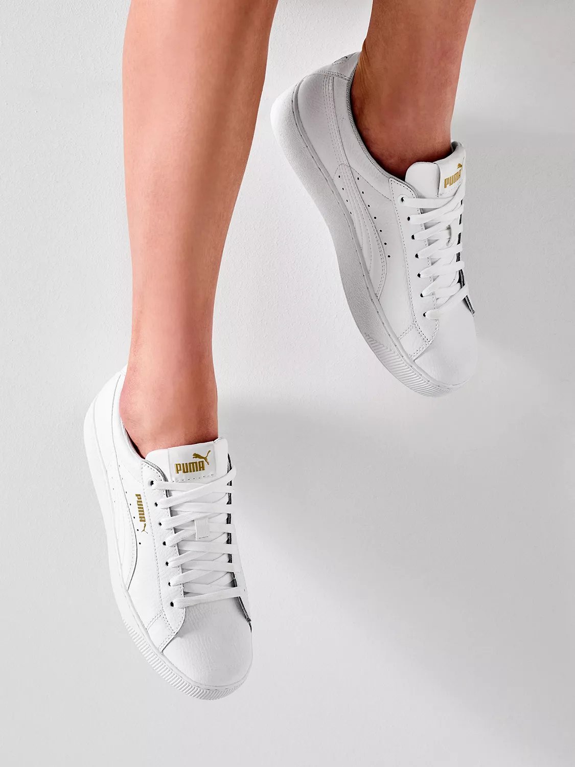 women's vikky platform leather sneaker