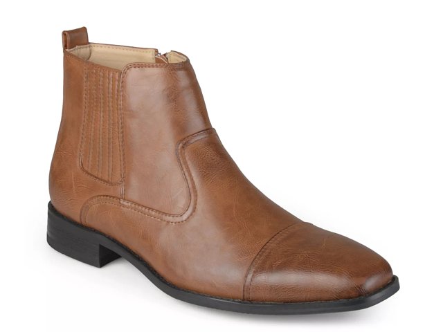 Cap toe chelsea top boot