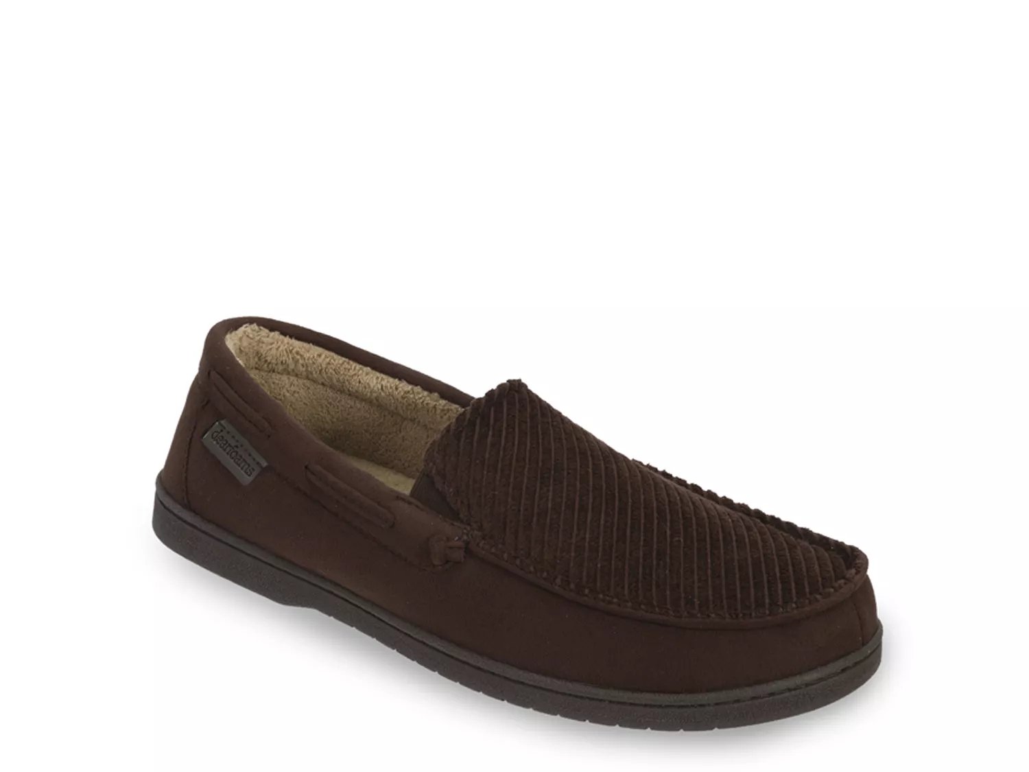 Men's dearfoam corduroy slippers hot sale