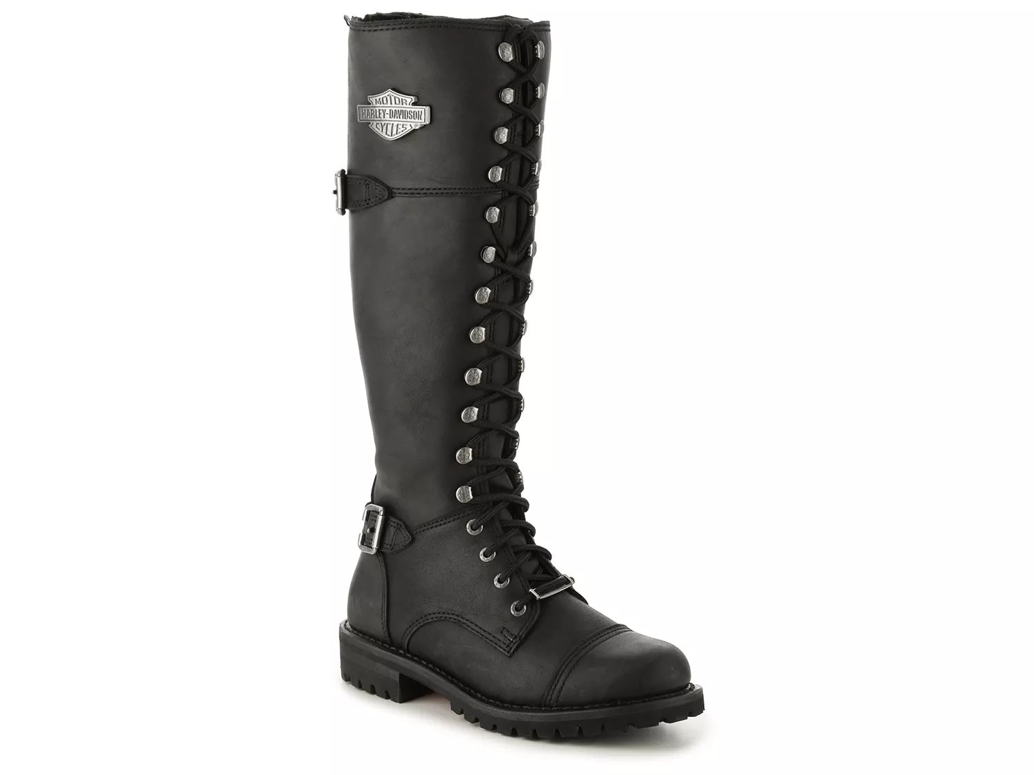 Harley davidson women's boots with outlet heels