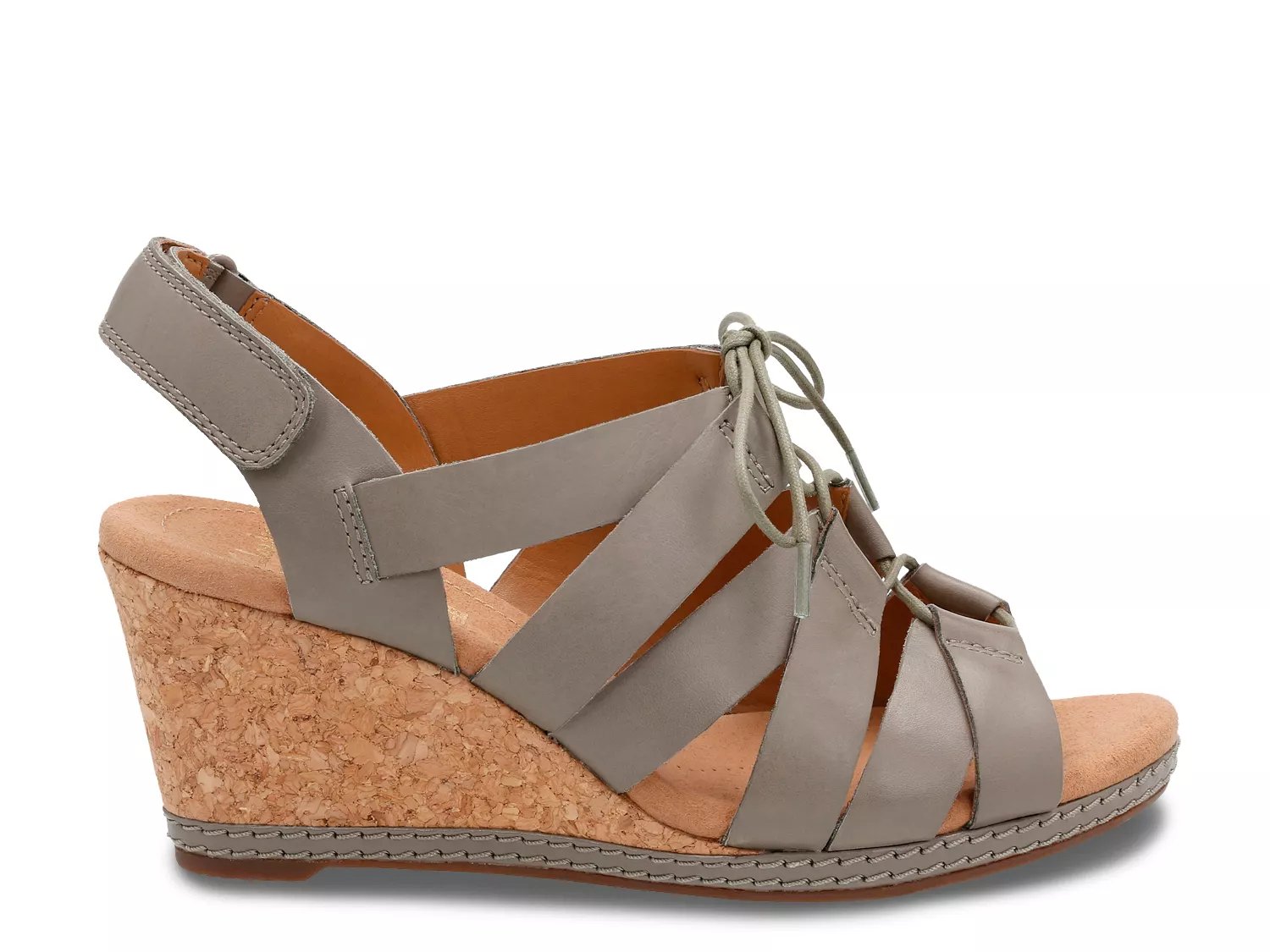 dsw clarks wedges