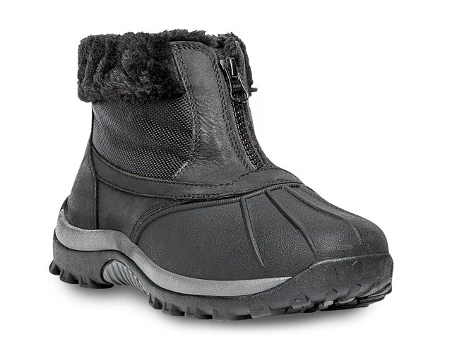 Men's Ankle Zip Snow Boots