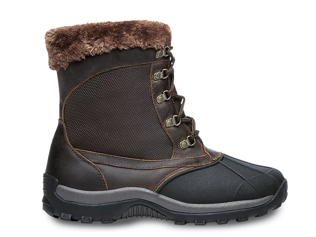 propét men's blizzard mid lace snow boot