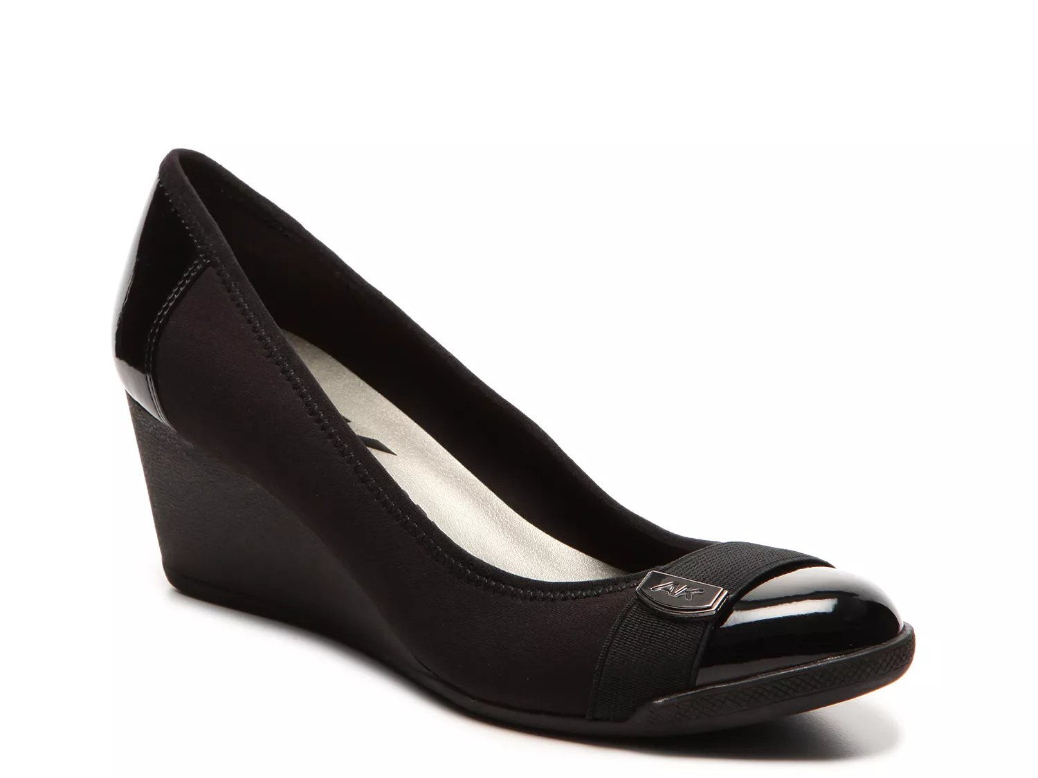 dsw black patent leather pumps