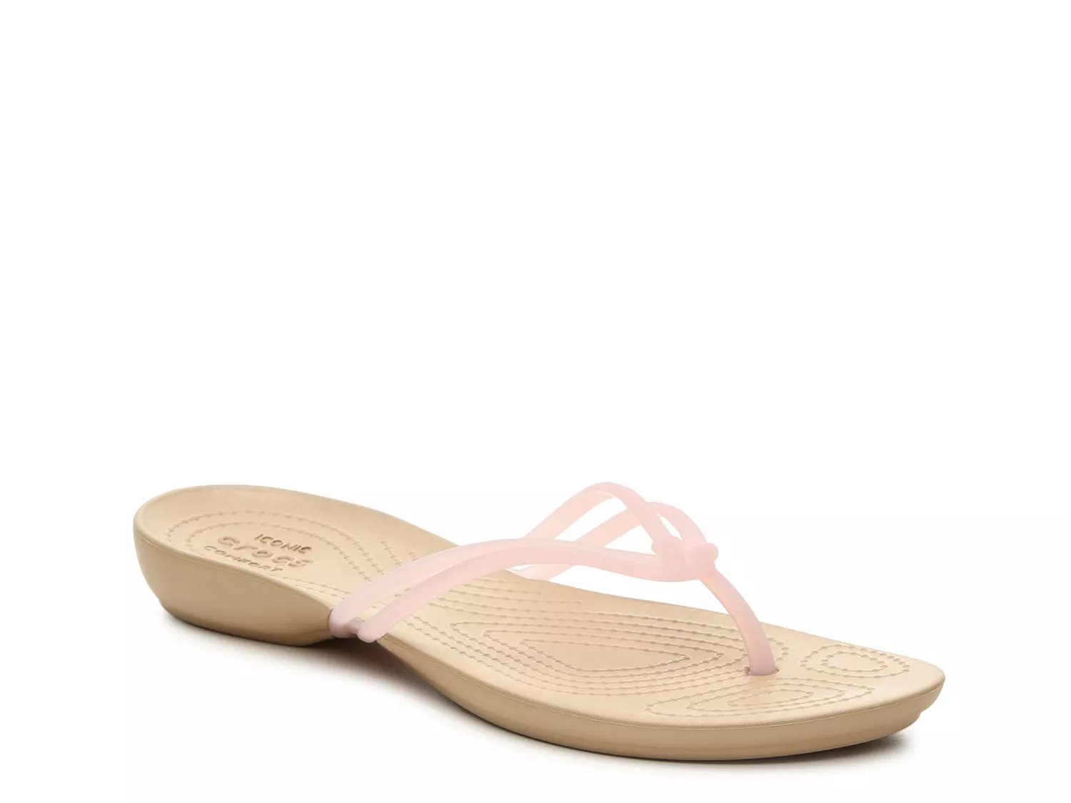 crocs isabella flip flops