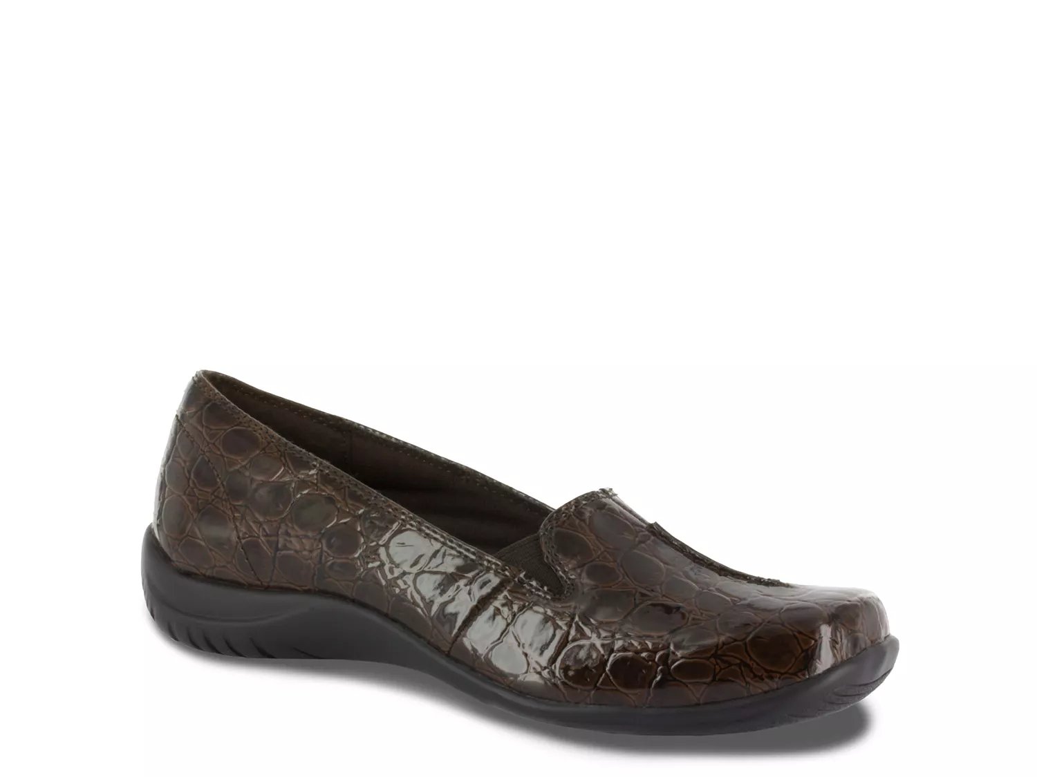 Easy Street Extra Wide Width Purpose SlipOn | Women's | Dark Brown | Size 6.5 | Slip-Ons