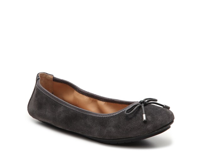 Me Too Halle Suede Ballet Flat - Free Shipping | DSW