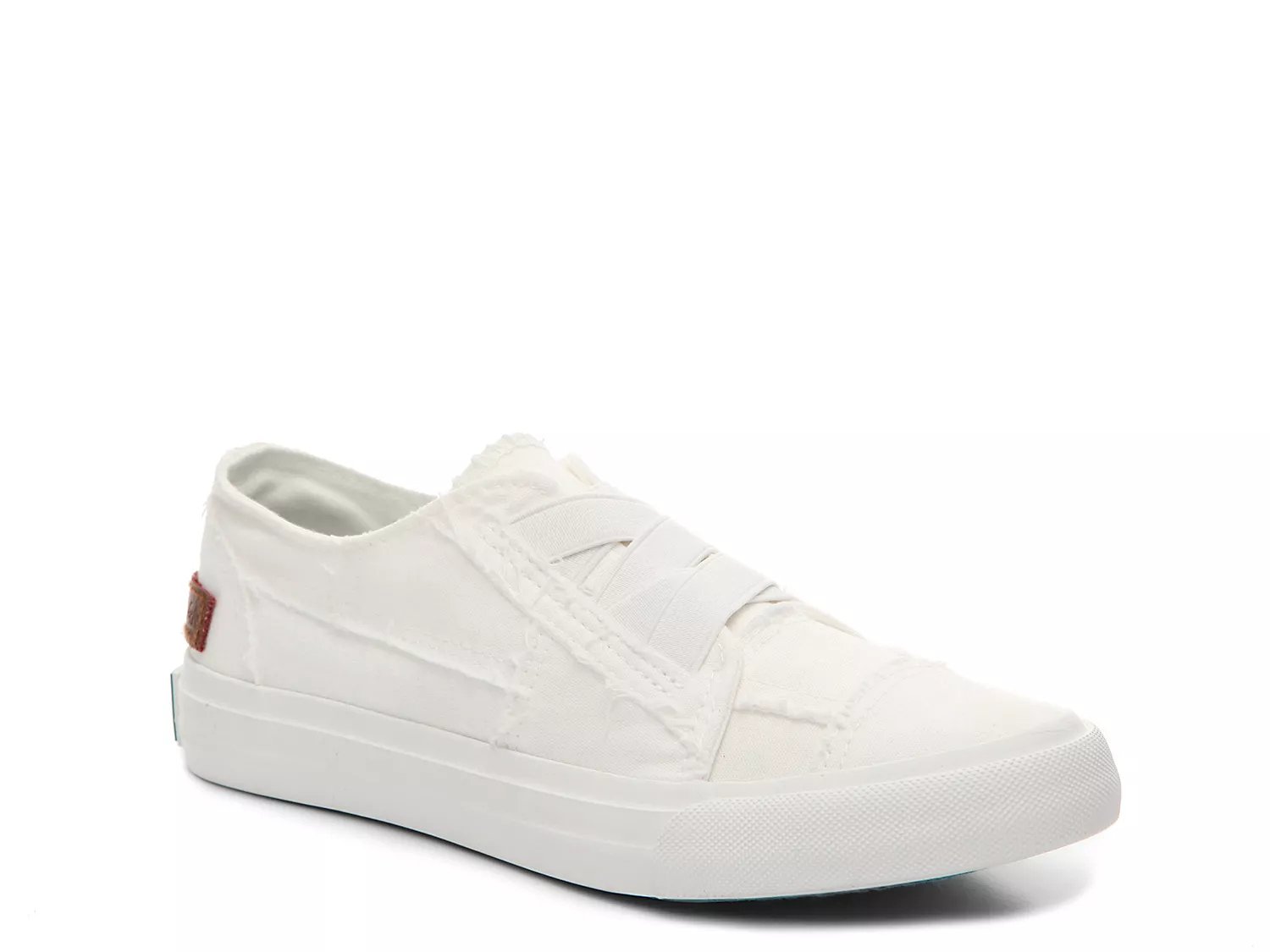 leather slip on shoes white