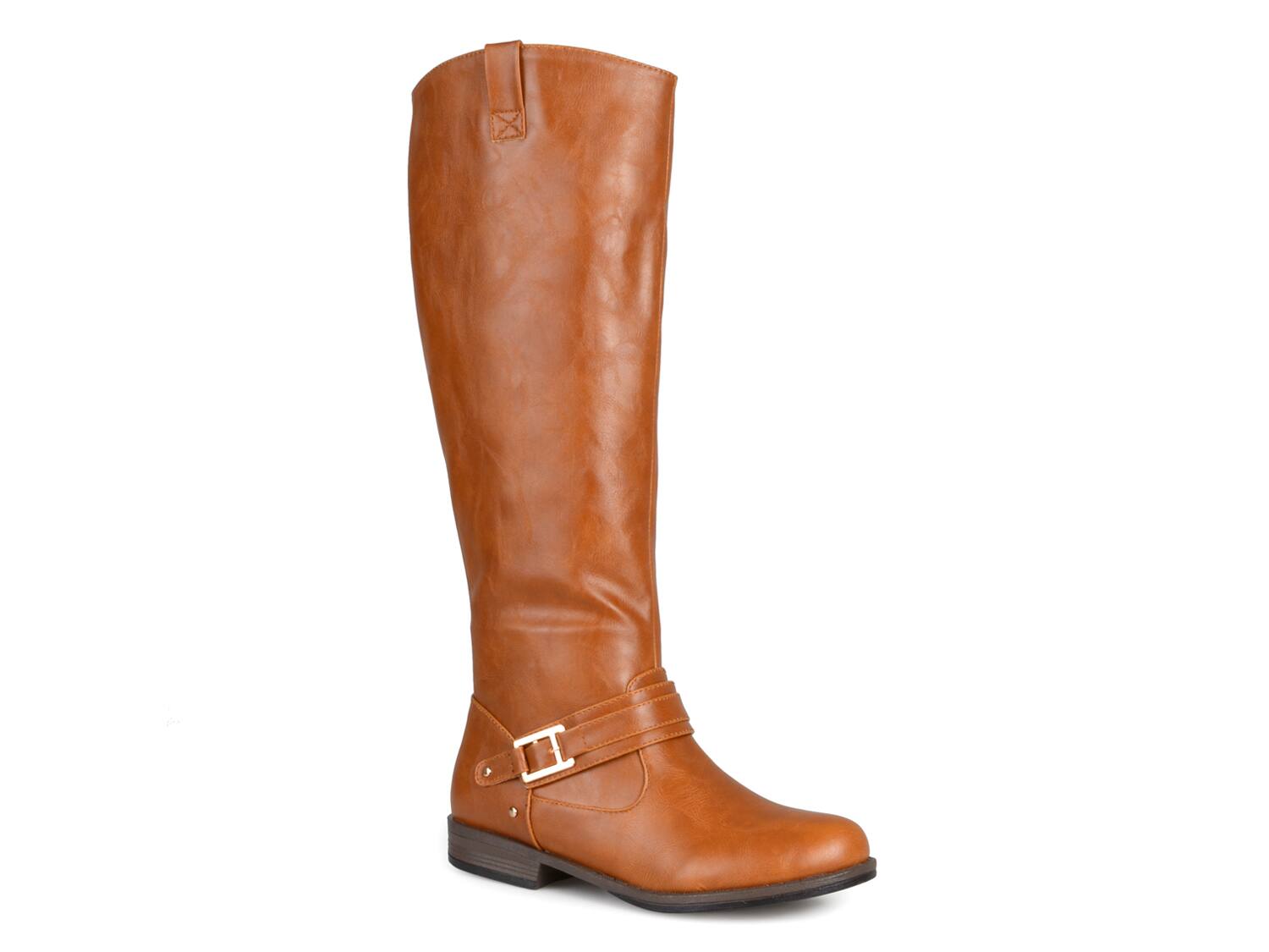 Journee Collection Kai Wide Calf Riding Boot - Free Shipping | DSW