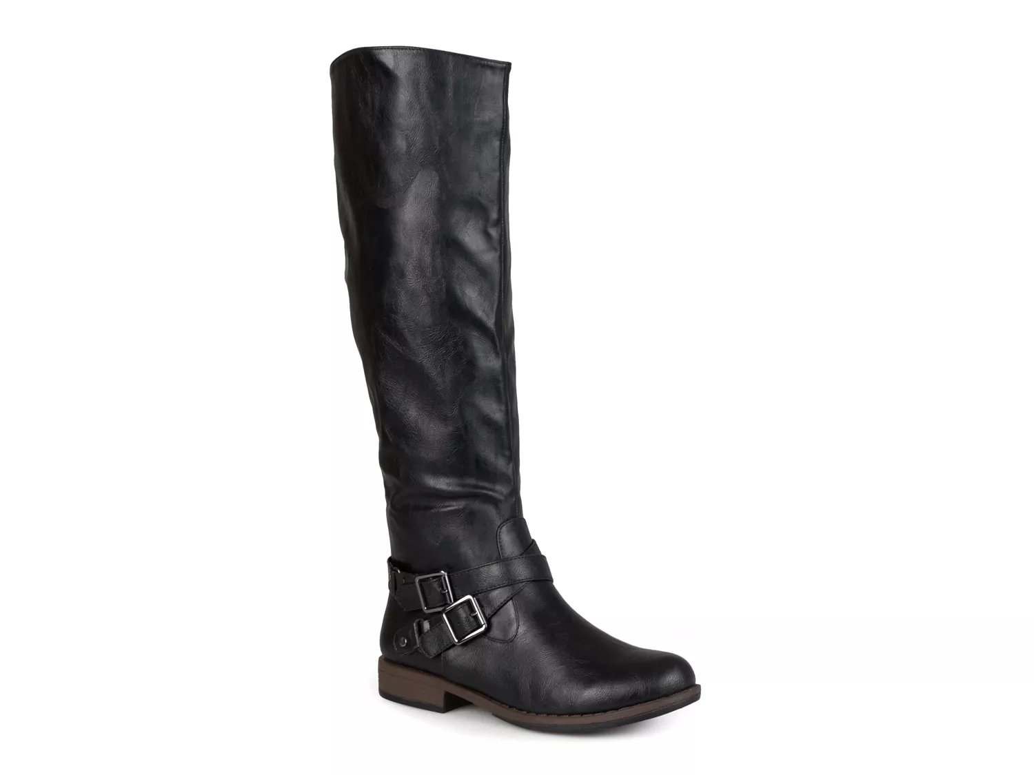 demetria wide calf riding boot
