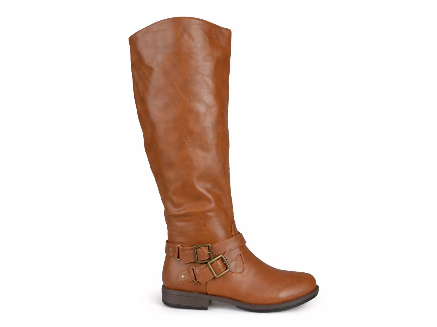 journee collection women's wide calf mount boot