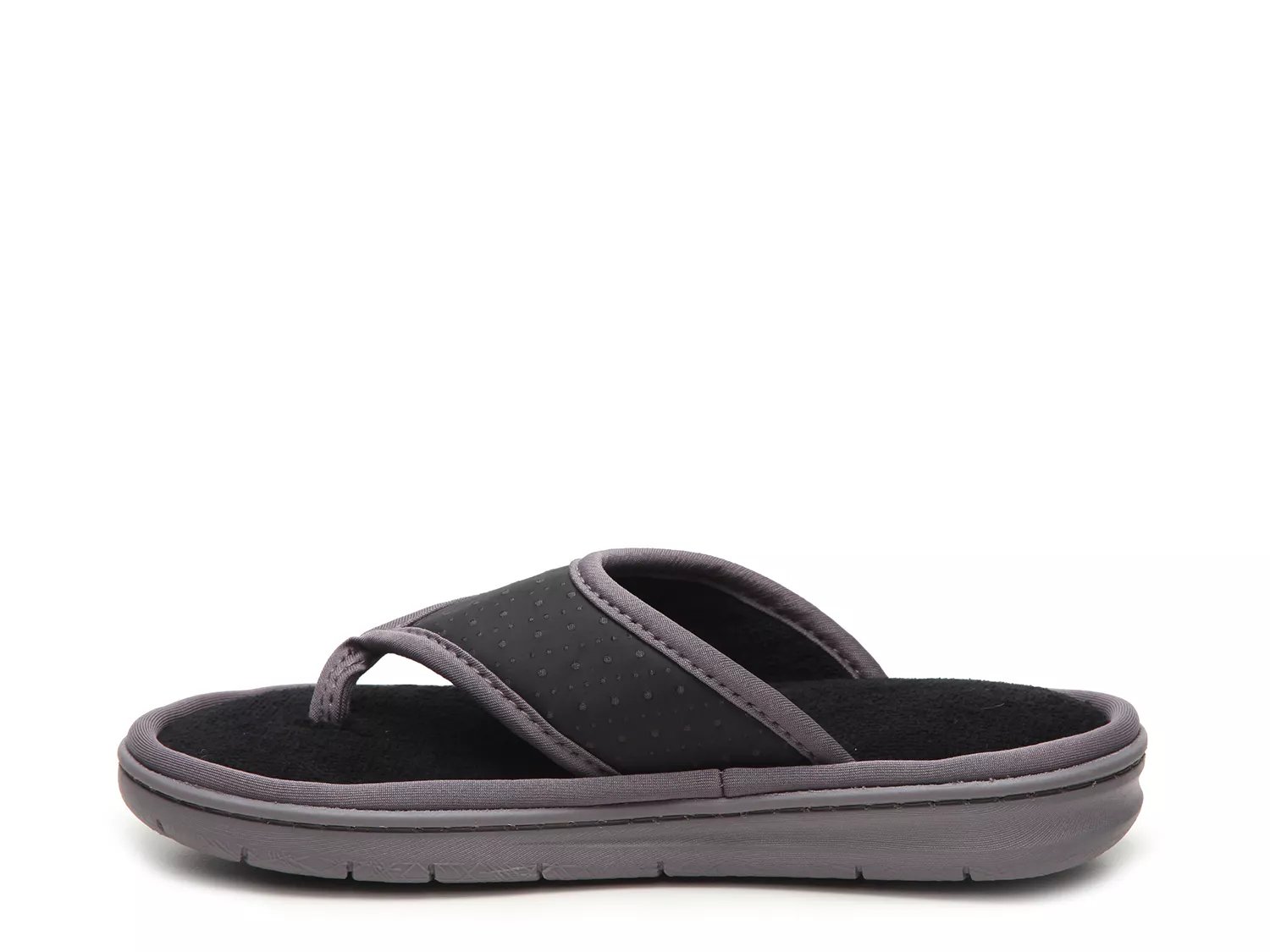 dearfoams thong slippers