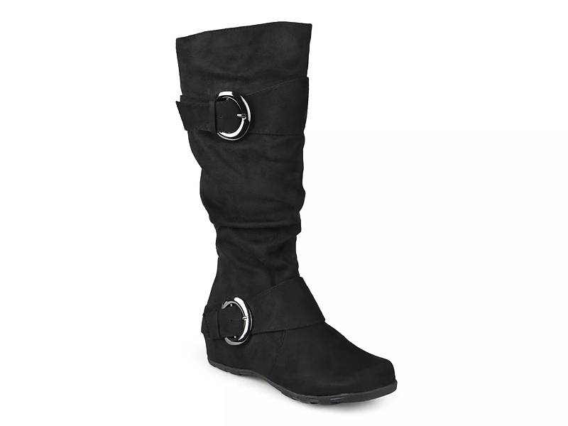 Journee Collection Haze Wide Calf Wedge Boot Free Shipping DSW