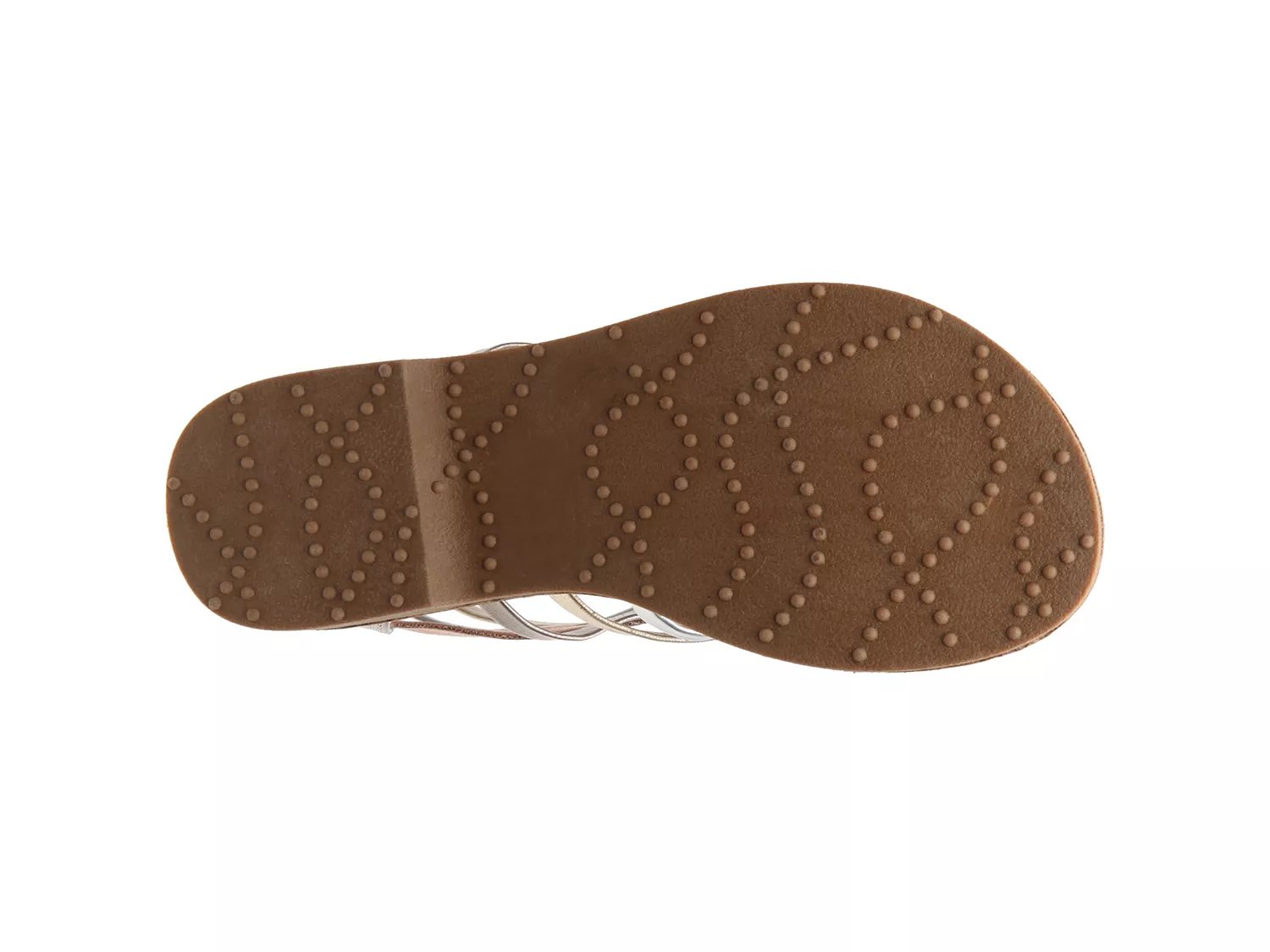 studded pointed flat shoes