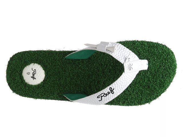 Green reef outlet flip flops