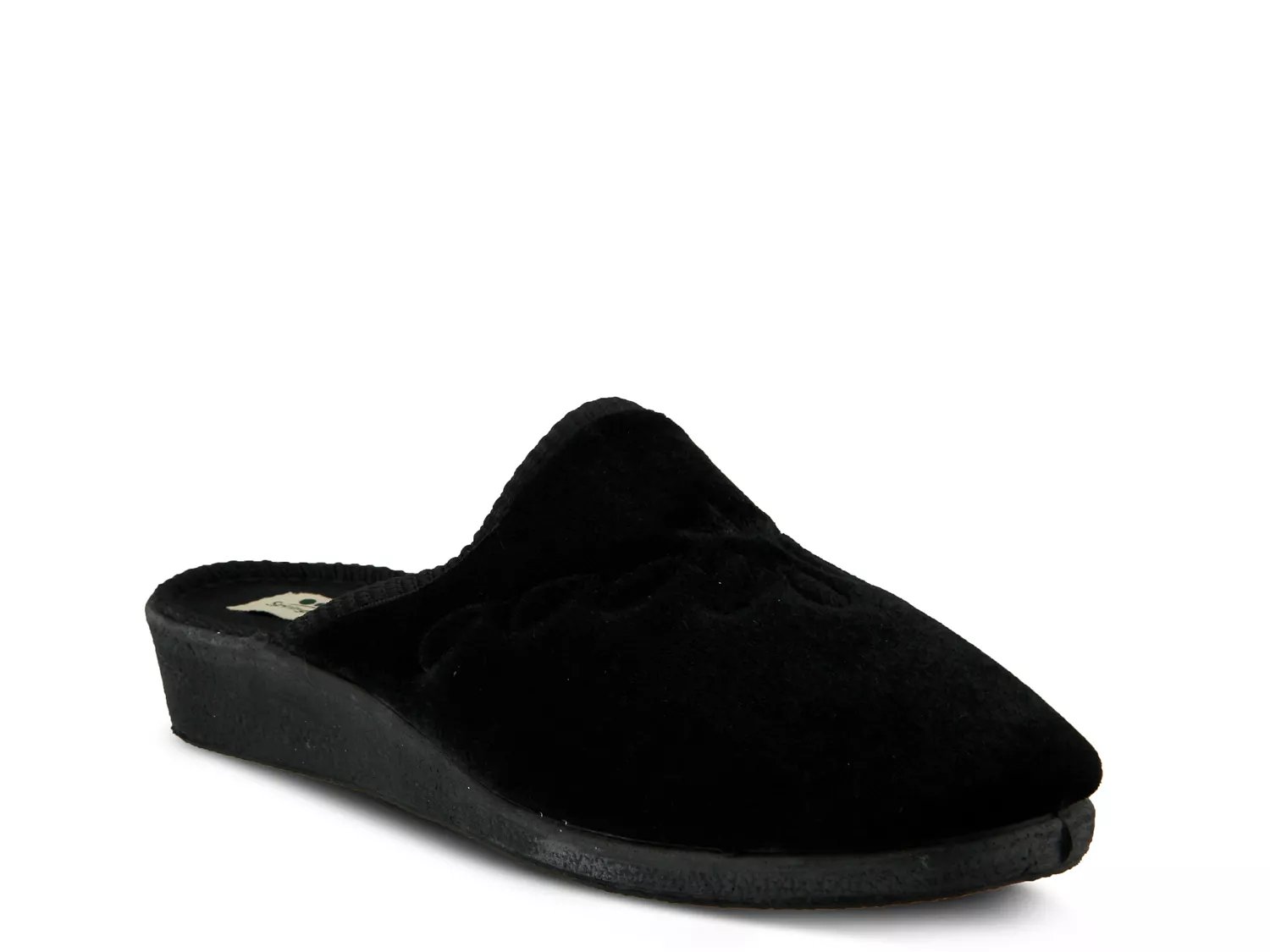 Flexus by spring step josie velvet slide slipper free shipping dsw