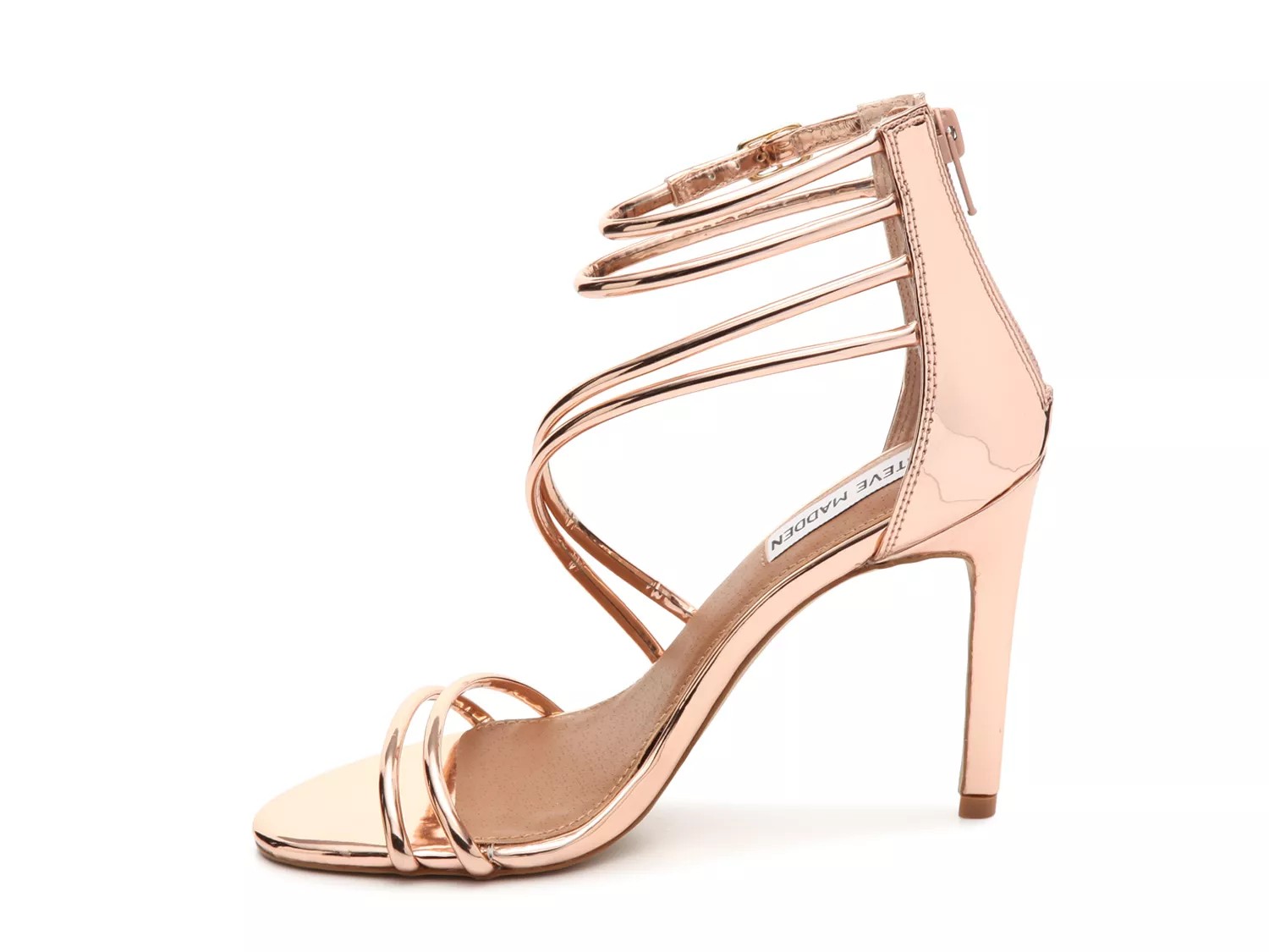 dsw rose gold sandals