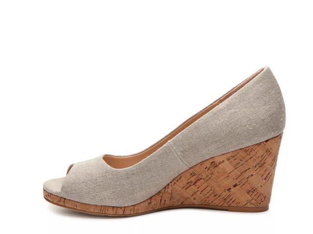 kaydena espadrille wedge pump