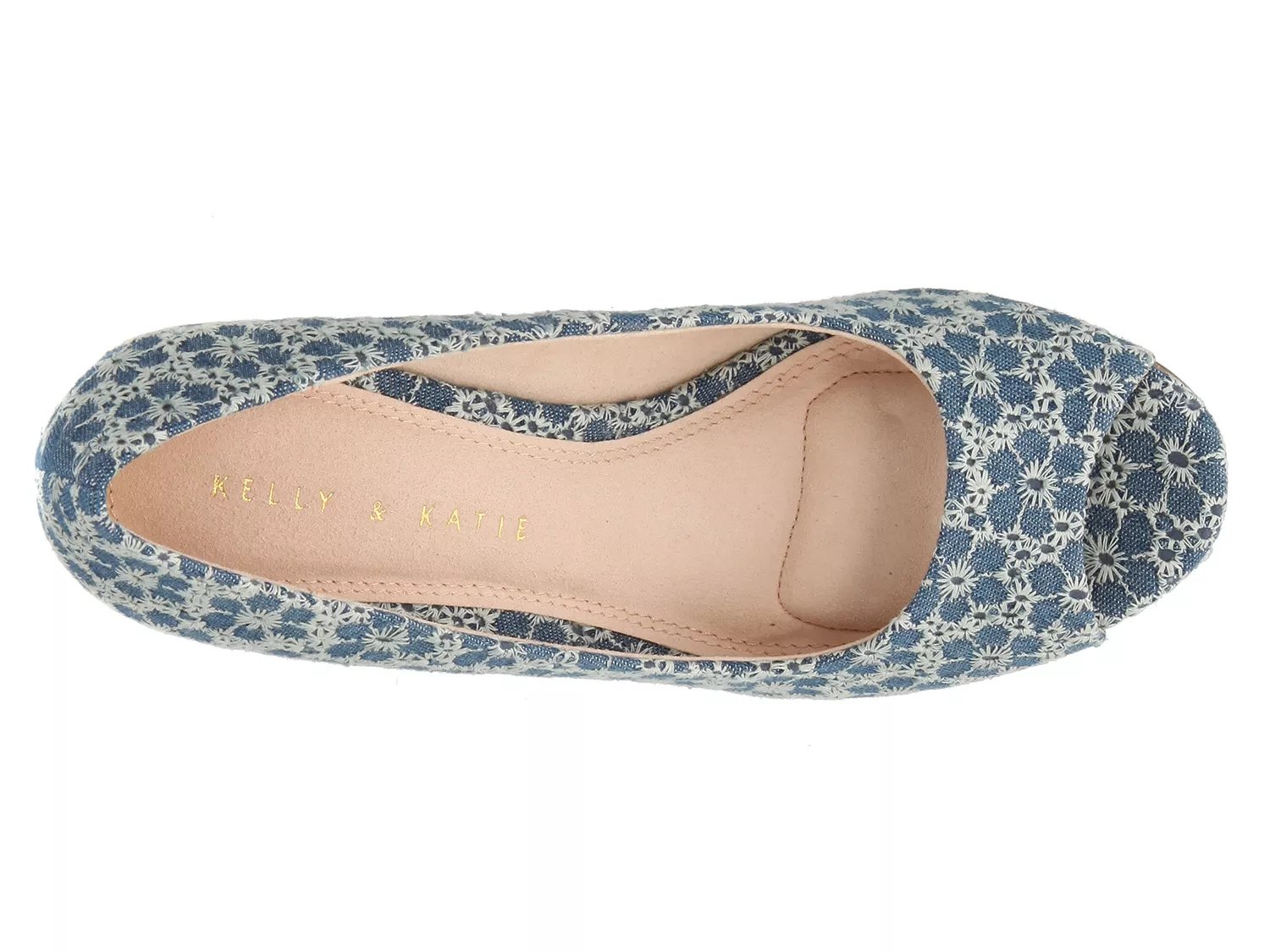kaydena espadrille wedge pump