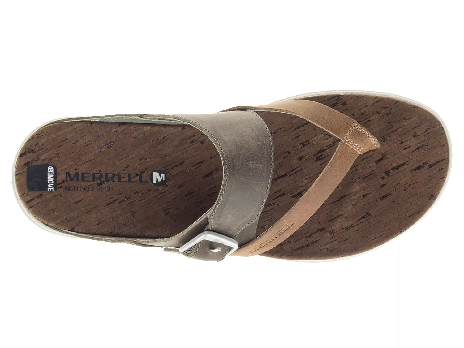 merrell around town thong buckle sandals