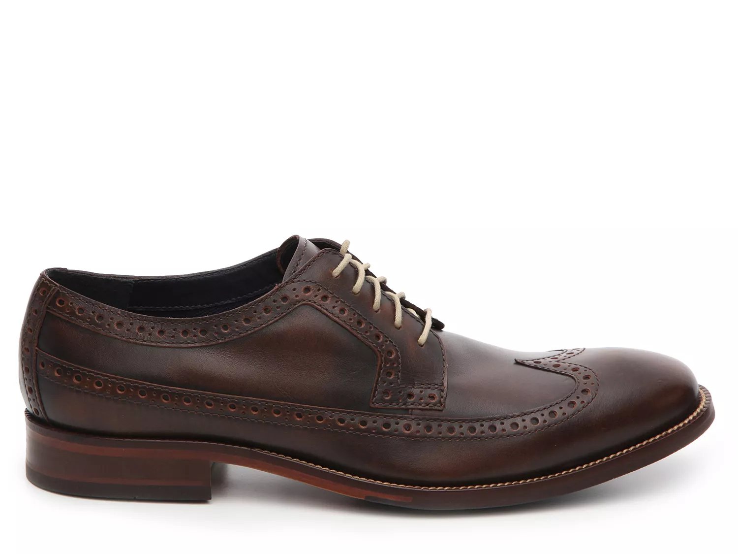 cole haan williams black wingtip shoes