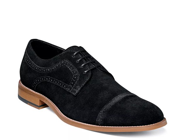 Stacy adams best sale black suede loafers