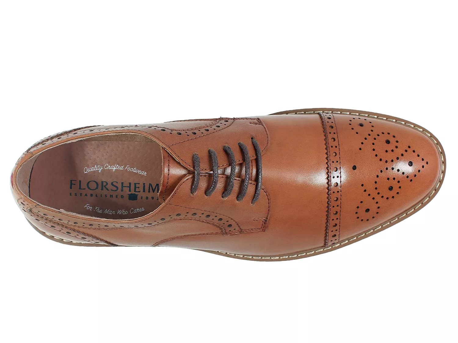 florsheim union cap toe oxford