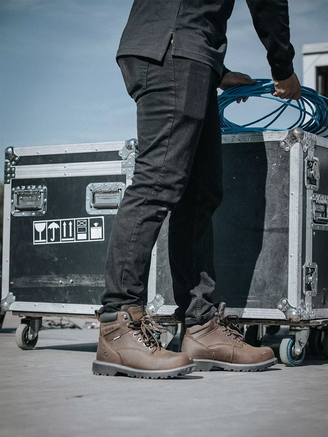 Wolverine steel toe work boots on sale