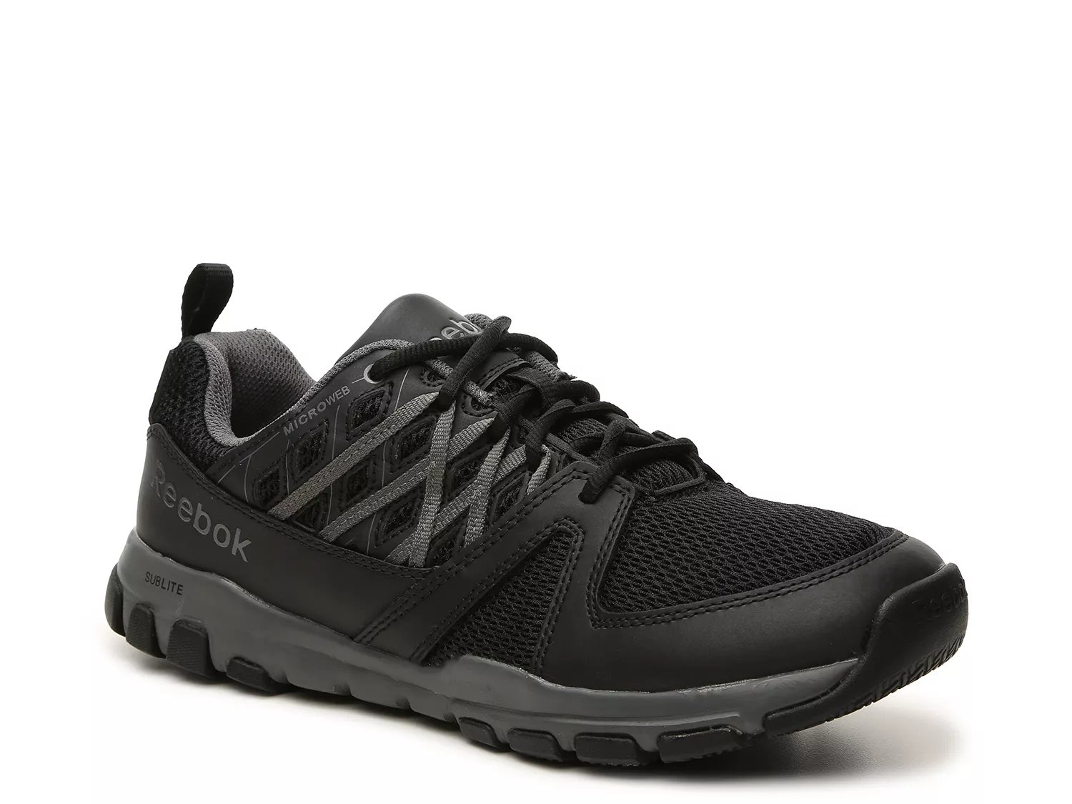 black reebok steel toe shoes