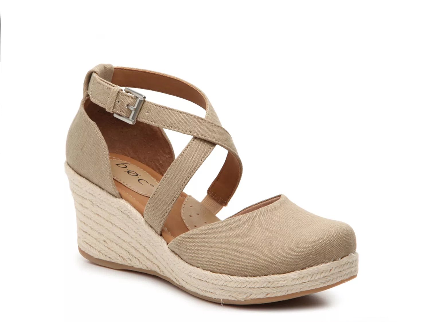 boc bree espadrille wedge pump