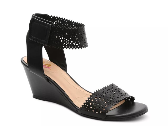 XOXO Sallie Wedge Sandal
