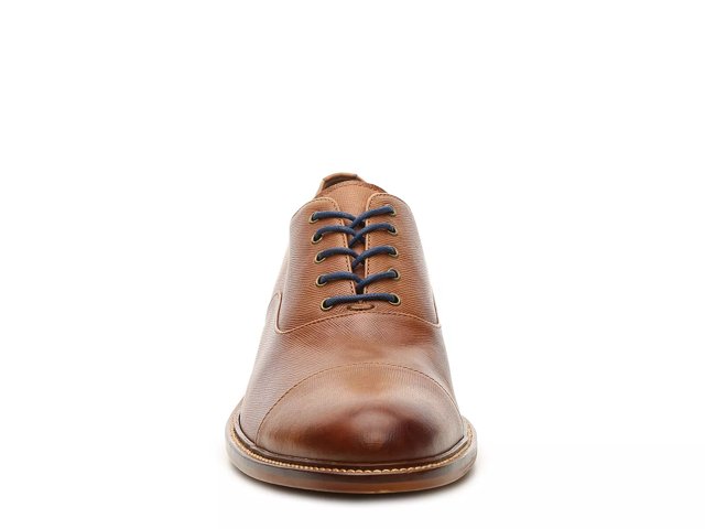 aston grey cap toe oxford
