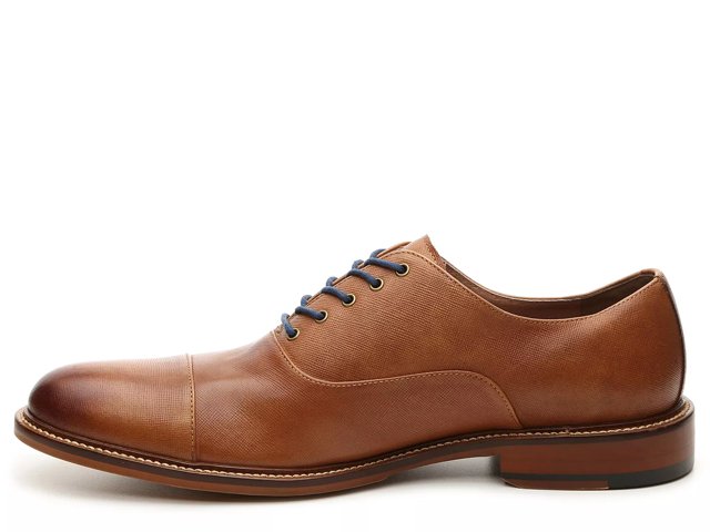 aston grey cap toe oxford