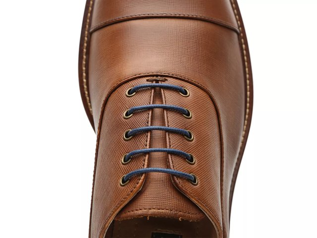 aston grey cap toe oxford