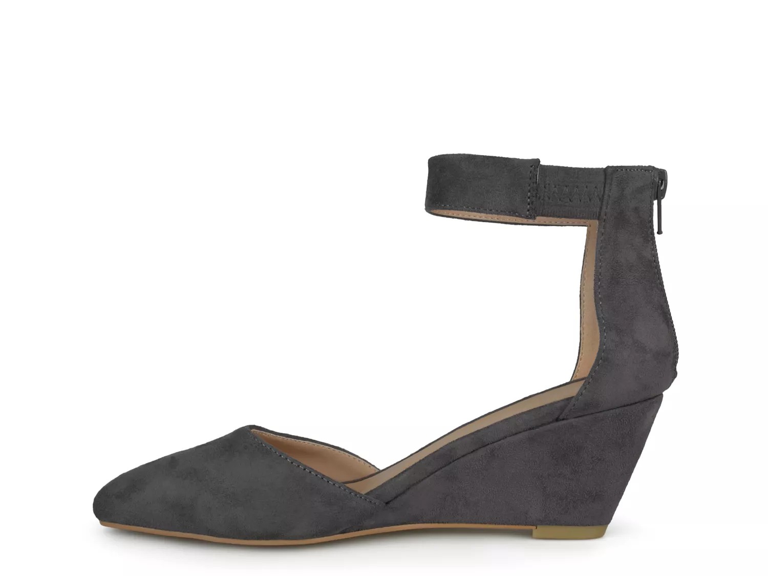 journee collection kova wedge pump