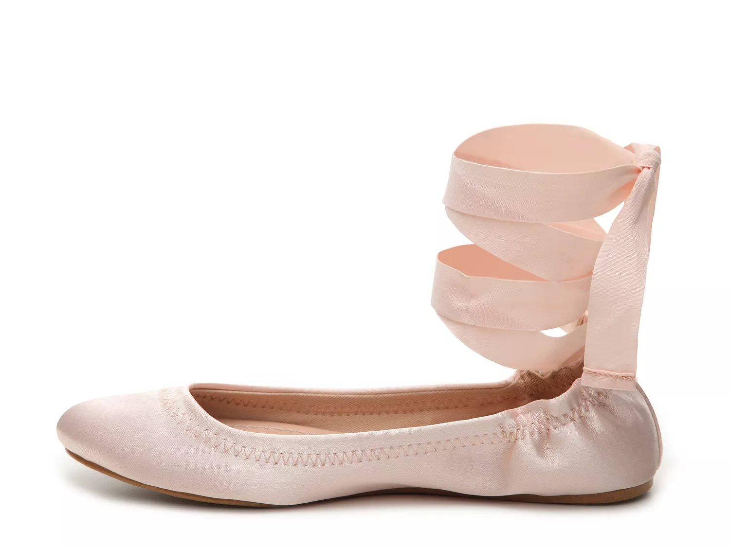 ballerina shoes with ribbon