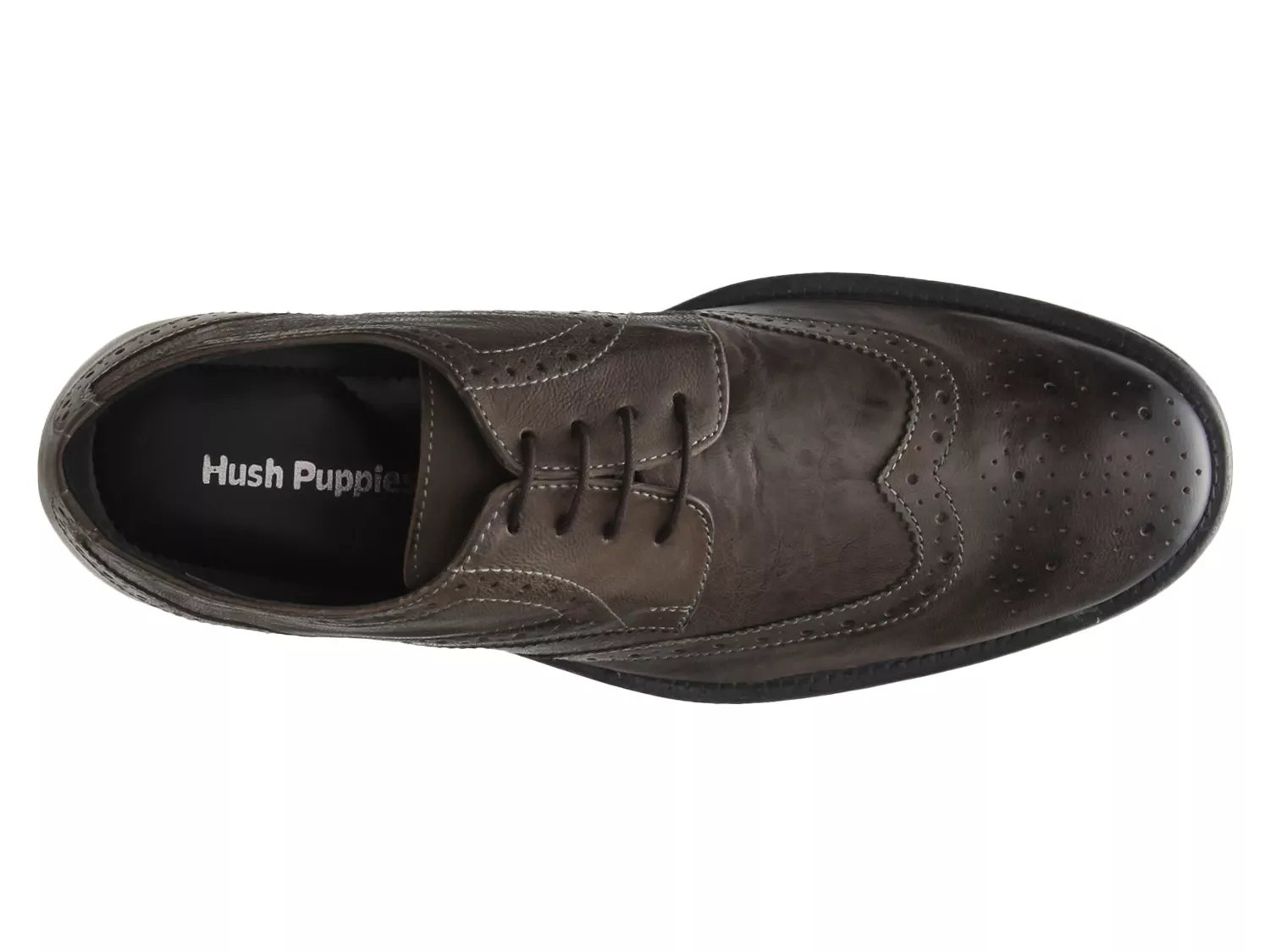 hush puppies wingtip oxford